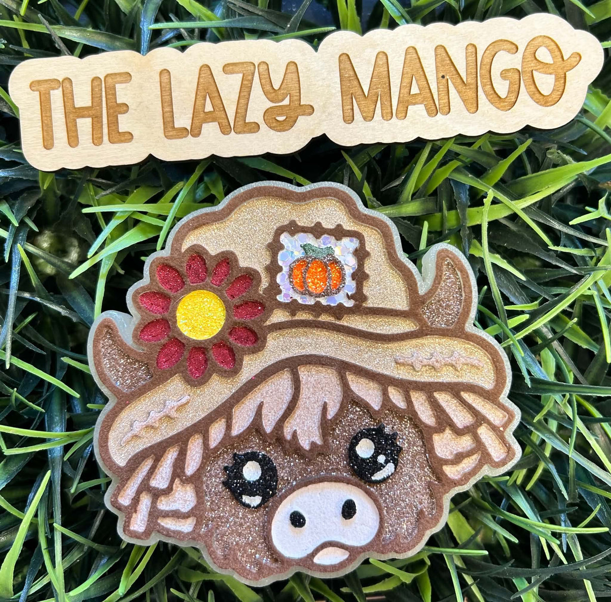 Fall Highland Cow