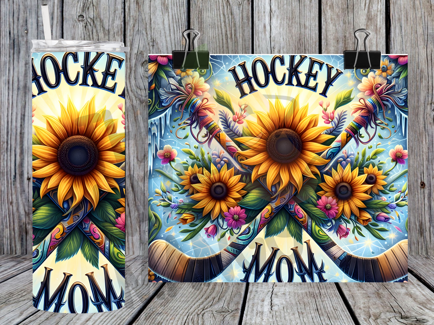 Hockey Mom (Sunflower)