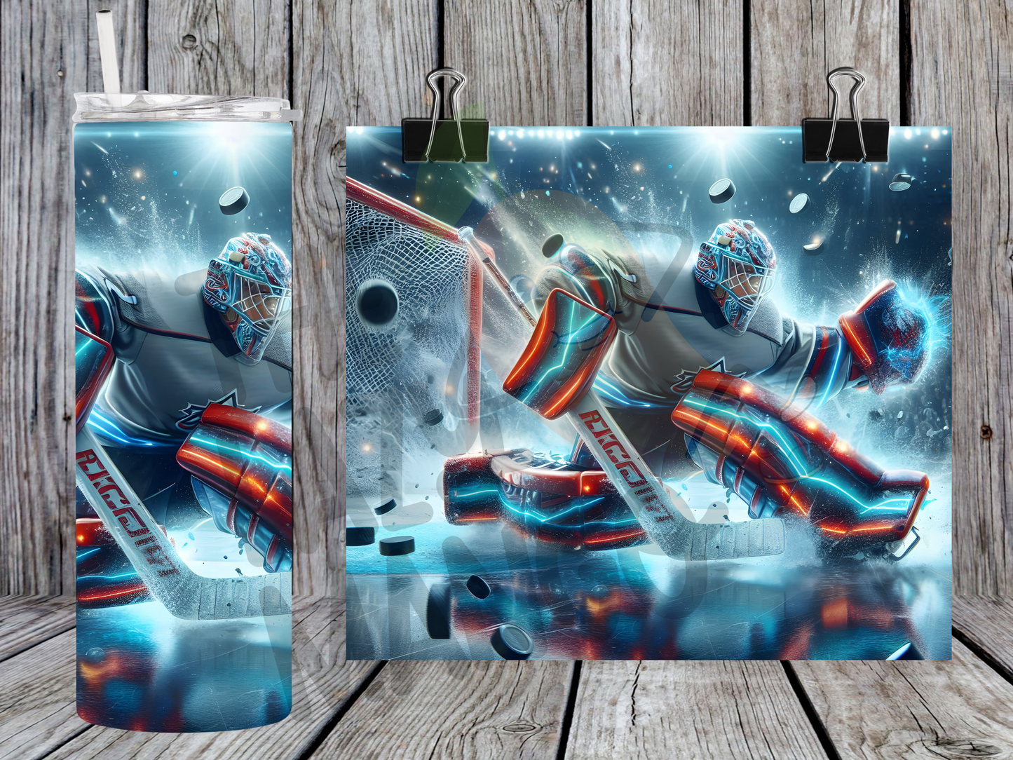 Hockey (Pucks & Goalie)