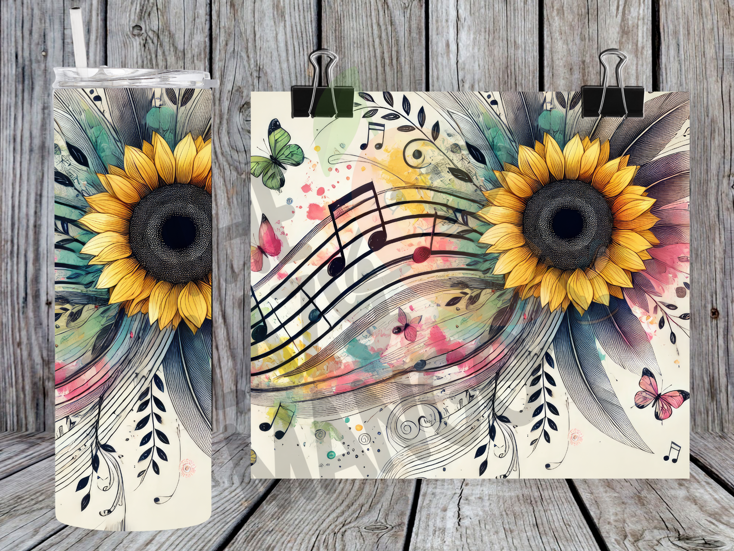 Musical Sunflowers