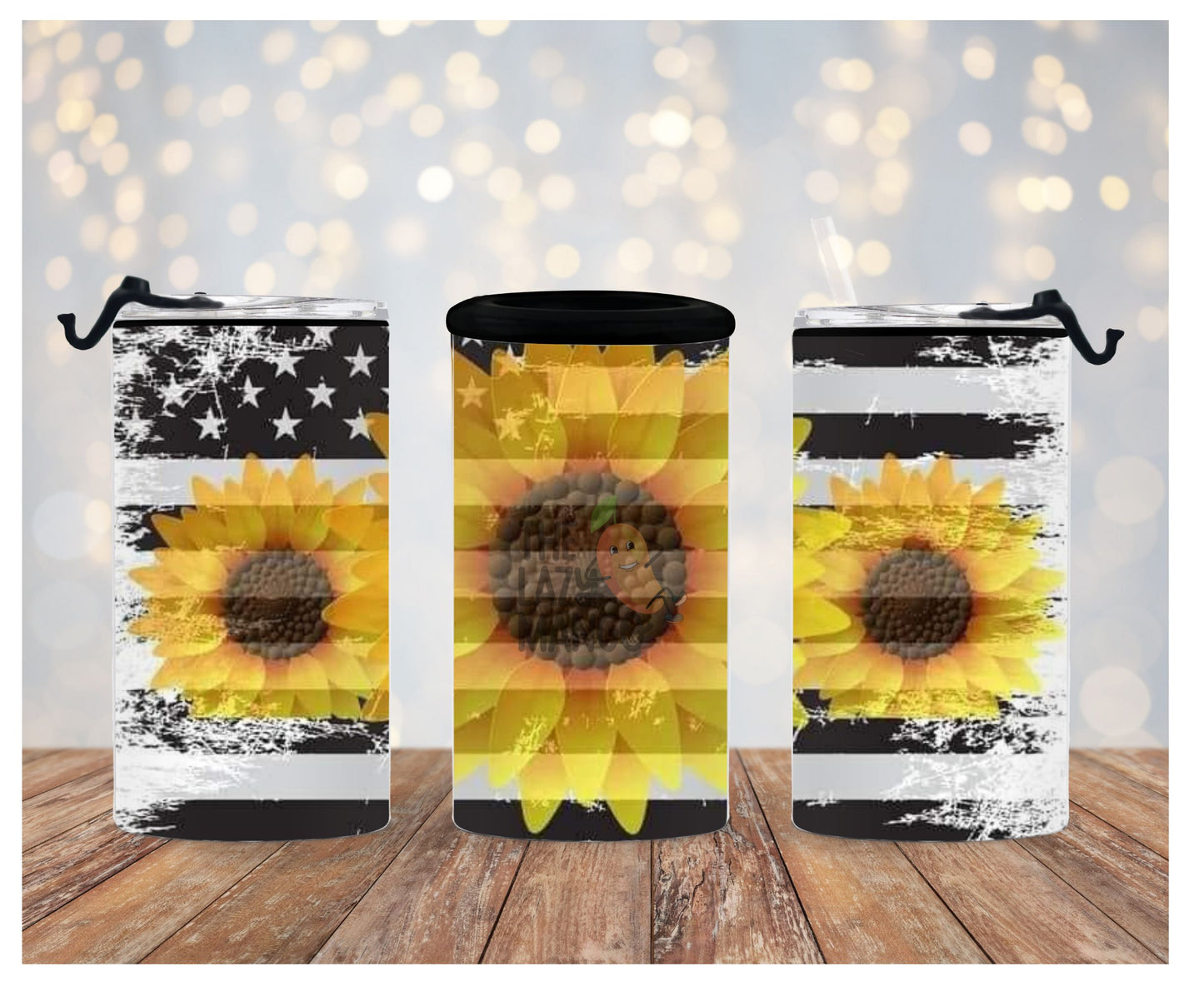 American Flag Sunflower