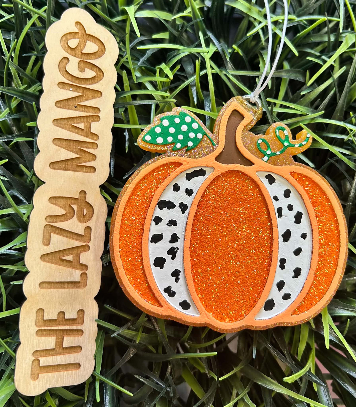 Cow Print Pumpkin