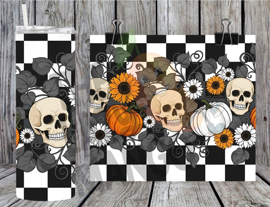 Checkered Skulls