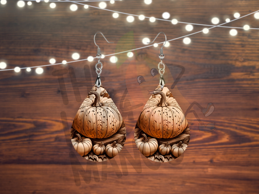 Wood Pumpkins