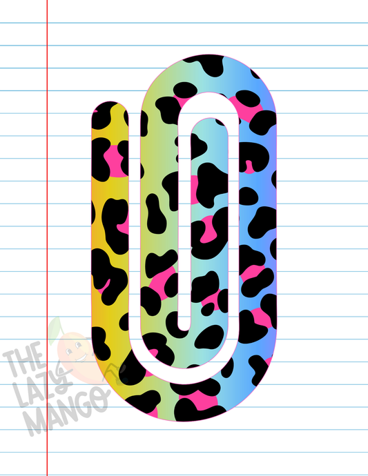 Colorful Leopard Print