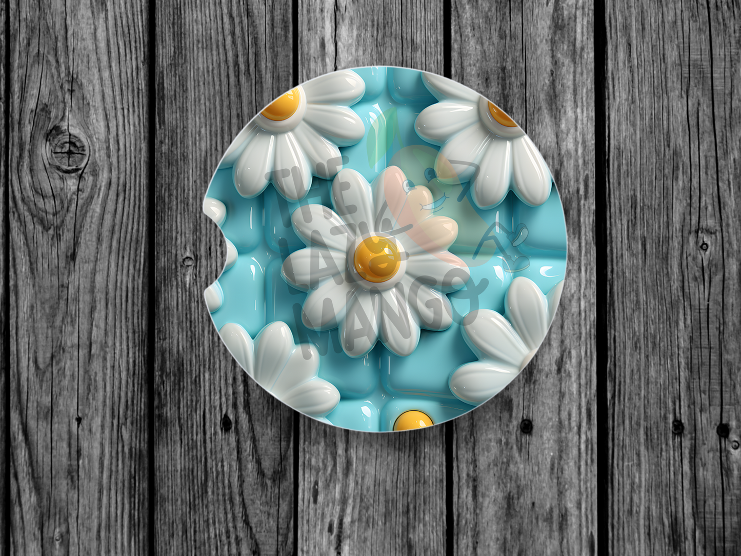 Bubble Daisys-Blue