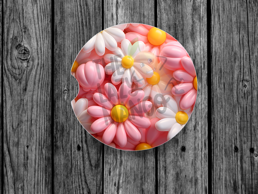 Bubble Daisys-Pink