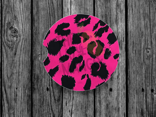 Bright Pink Animal Print